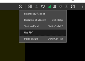 Use RDP