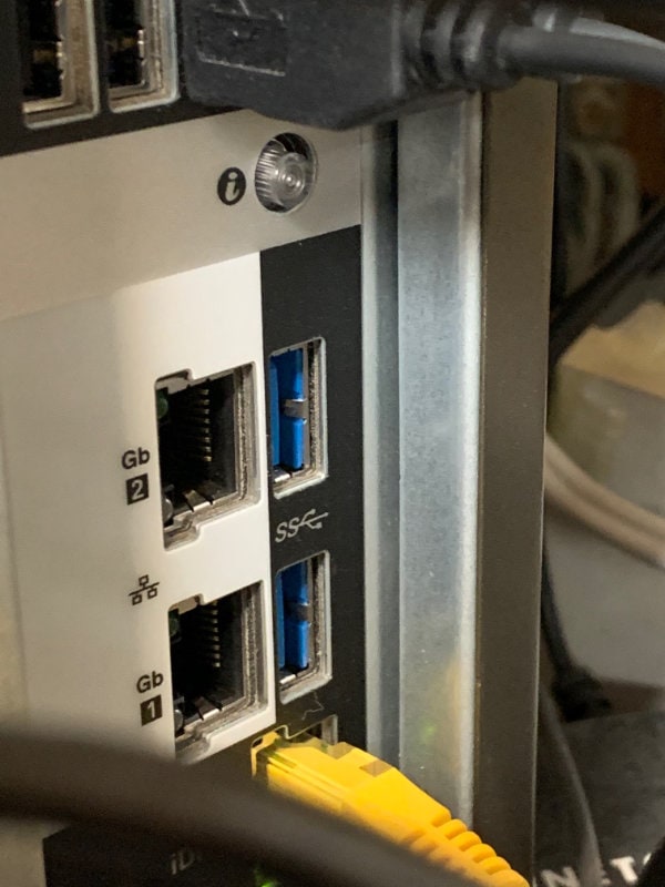 iDRAC Info Button